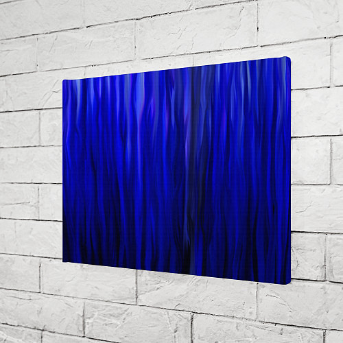 Картина прямоугольная Синее пламя / 3D-принт – фото 3