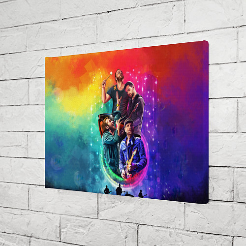 Картина прямоугольная Coldplay Stories / 3D-принт – фото 3