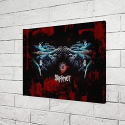 Холст прямоугольный Slipknot руки зомби, цвет: 3D-принт — фото 2