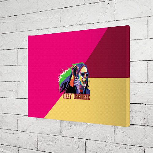 Картина прямоугольная Ozzy Osbourne / 3D-принт – фото 3