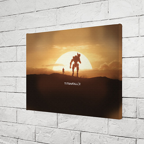Картина прямоугольная Titanfall 2: Sunrise / 3D-принт – фото 3