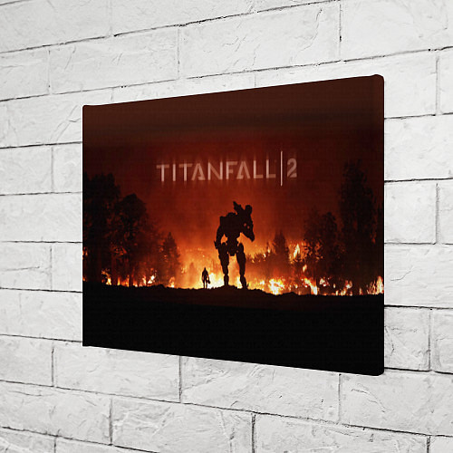 Картина прямоугольная Titanfall / 3D-принт – фото 3
