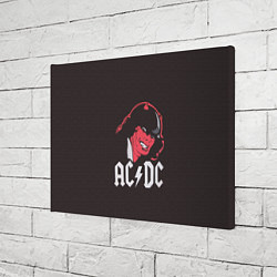 Холст прямоугольный AC/DC Devil, цвет: 3D-принт — фото 2