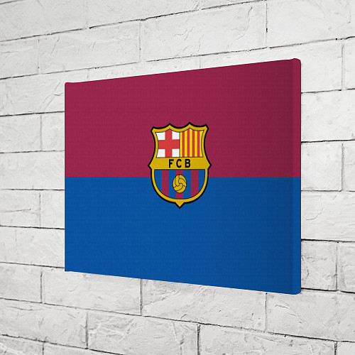 Картина прямоугольная Barcelona FC: Duo Color / 3D-принт – фото 3