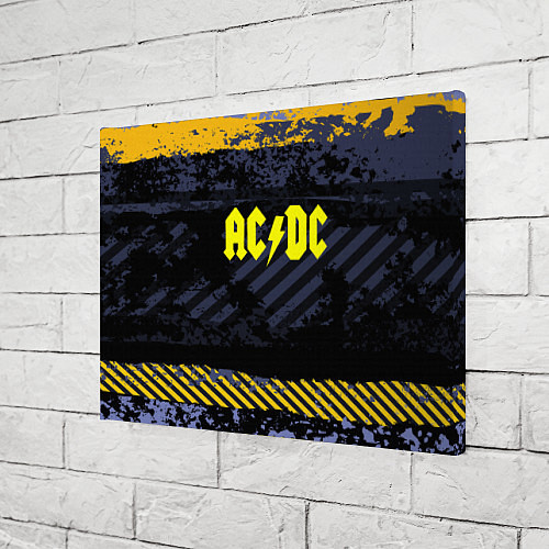 Картина прямоугольная AC/DC: Danger Style / 3D-принт – фото 3