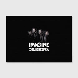 Холст прямоугольный Imagine Dragons: Boy Band, цвет: 3D-принт — фото 2