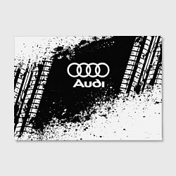 Холст прямоугольный Audi: Black Spray, цвет: 3D-принт — фото 2