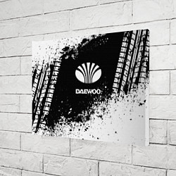 Холст прямоугольный Daewoo: Black Spray, цвет: 3D-принт — фото 2