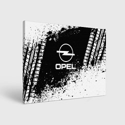 Холст прямоугольный Opel: Black Spray, цвет: 3D-принт
