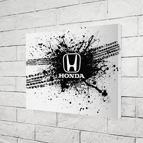 Картина прямоугольная Honda: Black Spray / 3D-принт – фото 3