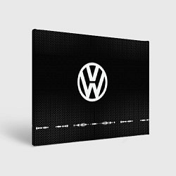 Картина прямоугольная Volkswagen: Black Abstract