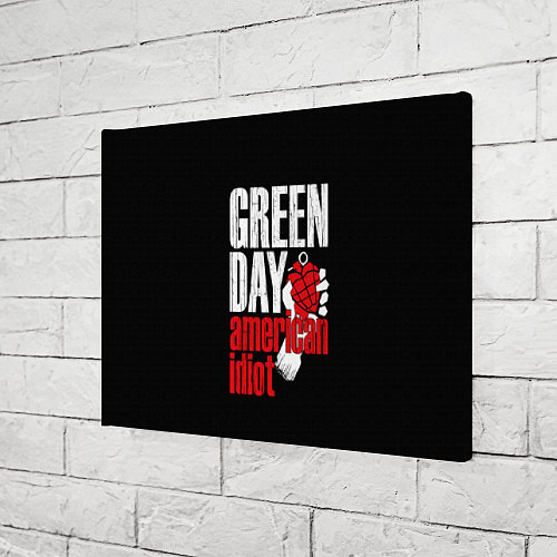 Картина прямоугольная Green Day: American Idiot / 3D-принт – фото 3
