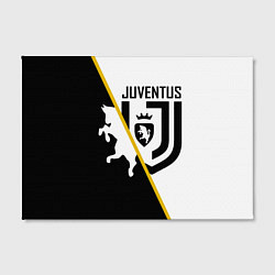 Холст прямоугольный FC Juventus: Football Point, цвет: 3D-принт — фото 2