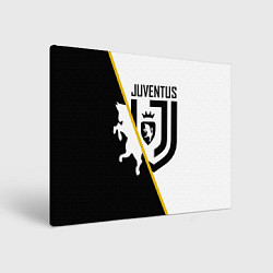 Холст прямоугольный FC Juventus: Football Point, цвет: 3D-принт