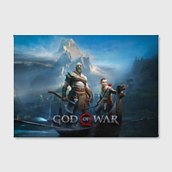Холст прямоугольный God of War, цвет: 3D-принт — фото 2