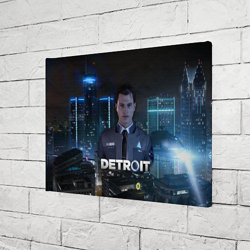 Картина прямоугольная Detroit: Connor / 3D-принт – фото 3