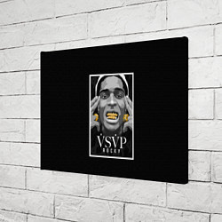 Холст прямоугольный ASAP Rocky: Gold Edition, цвет: 3D-принт — фото 2
