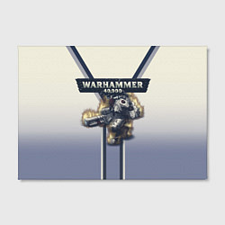 Холст прямоугольный Warhammer 40000: Tau Empire, цвет: 3D-принт — фото 2