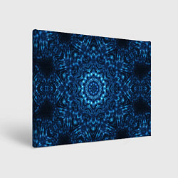 Холст прямоугольный Космическая мандала, цвет: 3D-принт