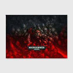 Холст прямоугольный Warhammer 40000: Dawn Of War, цвет: 3D-принт — фото 2