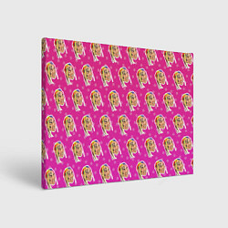 Холст прямоугольный 6IX9INE Pattern, цвет: 3D-принт