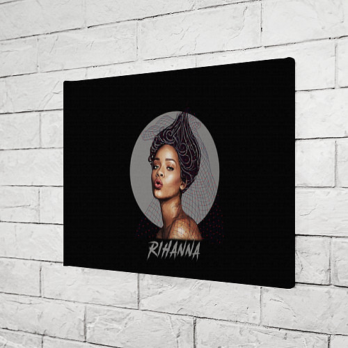 Картина прямоугольная Rihanna / 3D-принт – фото 3