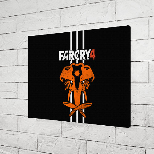 Картина прямоугольная Far Cry 4: Orange Elephant / 3D-принт – фото 3