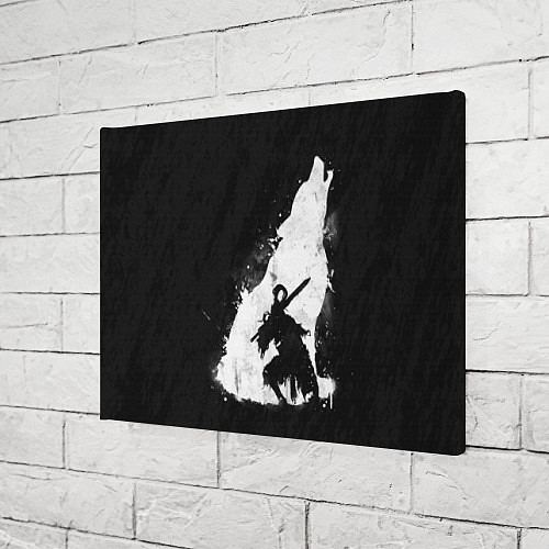 Картина прямоугольная Dark Souls: Howling Wolf / 3D-принт – фото 3