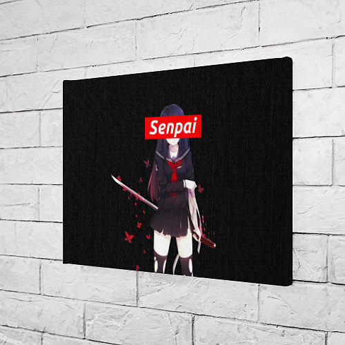 Картина прямоугольная Senpai Assassin / 3D-принт – фото 3