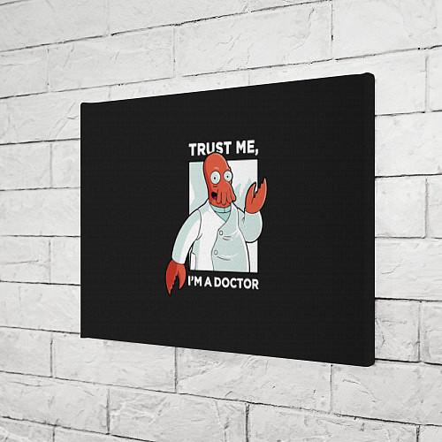 Картина прямоугольная Zoidberg: Trust Me / 3D-принт – фото 3