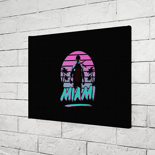Картина прямоугольная Майами / 3D-принт – фото 3