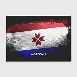 Холст прямоугольный Mordovia Style, цвет: 3D-принт — фото 2