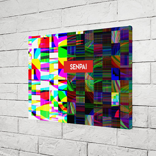 Картина прямоугольная SENPAI TV / 3D-принт – фото 3