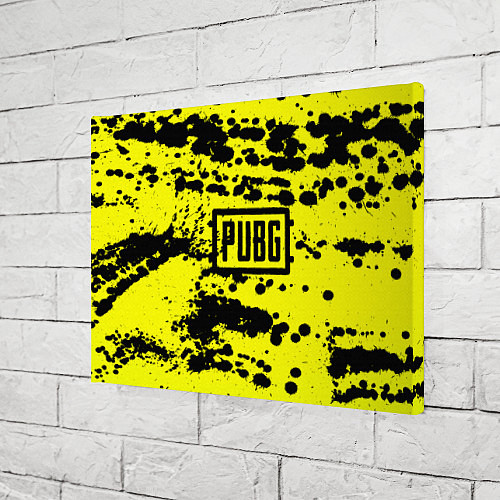 Картина прямоугольная PUBG: Yellow Stained / 3D-принт – фото 3