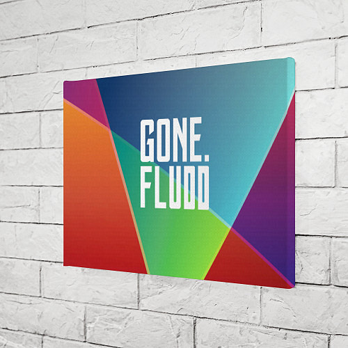 Картина прямоугольная GONE Fludd / 3D-принт – фото 3