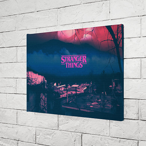 Картина прямоугольная Stranger Things: Pink Heaven / 3D-принт – фото 3