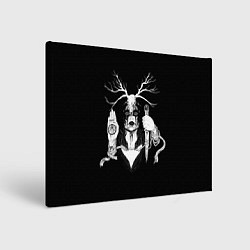 Холст прямоугольный Ghostemane, цвет: 3D-принт