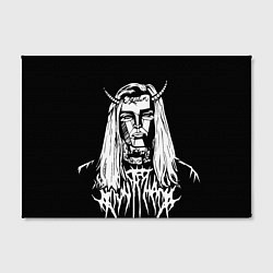 Холст прямоугольный Ghostemane: Devil, цвет: 3D-принт — фото 2