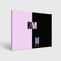 Холст прямоугольный BTS RM, цвет: 3D-принт