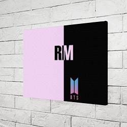 Холст прямоугольный BTS RM, цвет: 3D-принт — фото 2