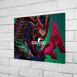 Холст прямоугольный CS GO hyper beast skin, цвет: 3D-принт — фото 2