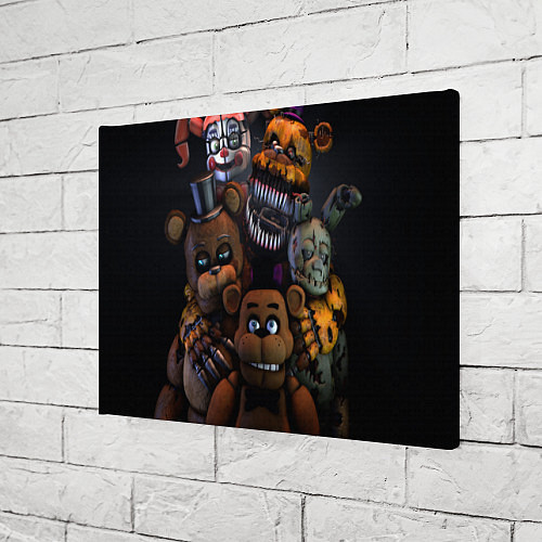 Картина прямоугольная Five Nights at Freddy's / 3D-принт – фото 3