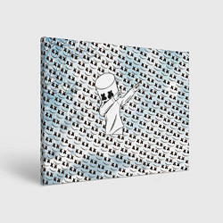 Холст прямоугольный Marshmello DAB, цвет: 3D-принт