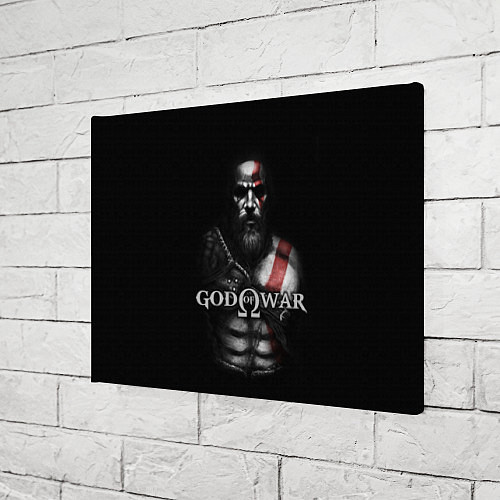 Картина прямоугольная God of War / 3D-принт – фото 3