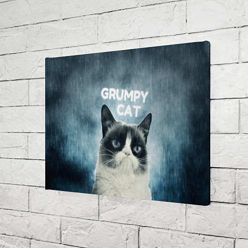 Картина прямоугольная Grumpy Cat / 3D-принт – фото 3