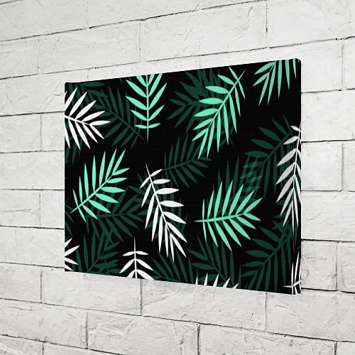 Картина прямоугольная Листья пальмы / 3D-принт – фото 3