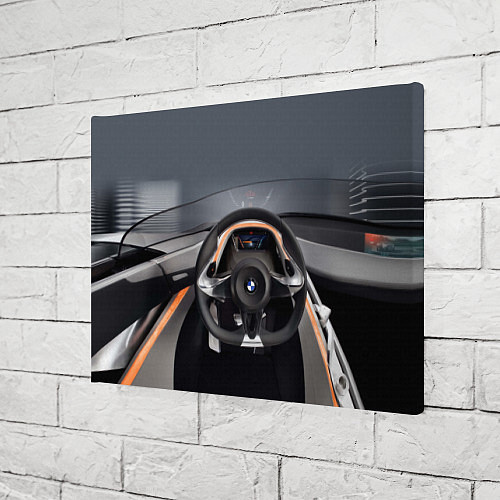 Картина прямоугольная BMW - salon / 3D-принт – фото 3