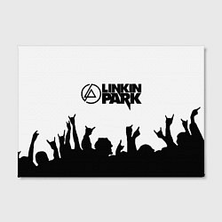 Холст прямоугольный LINKIN PARK, цвет: 3D-принт — фото 2