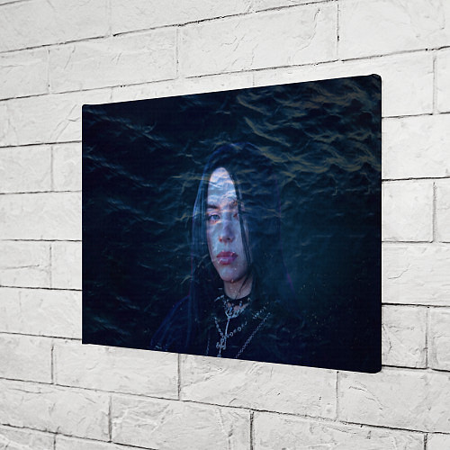 Картина прямоугольная Billie Eilish: Ocean Eyes / 3D-принт – фото 3