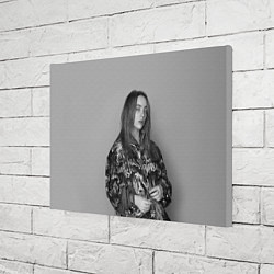 Холст прямоугольный Billie Eilish, цвет: 3D-принт — фото 2